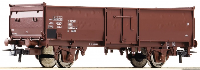 2 axle Gondola car<br /><a href='images/pictures/Roco/66849.jpg' target='_blank'>Full size image</a>